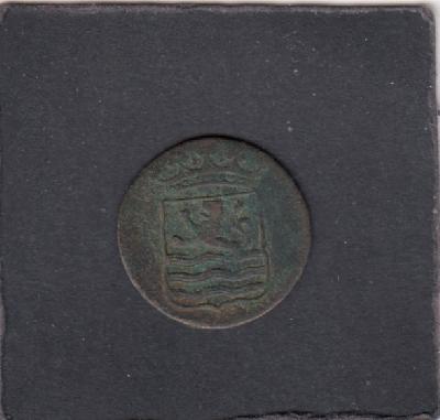 Beschrijving: Duit V.O.C. ZEELAND S200